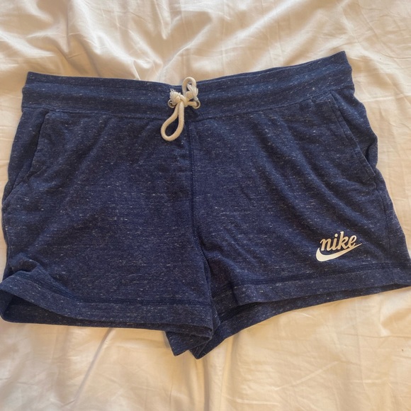 Nike Pants - womens size large blue nike shorts